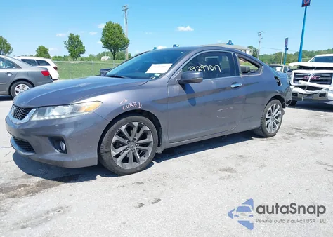 2014 Honda Accord Ex-L V-6 from USA, damaged, VIN 1HGCT2B81EA004662